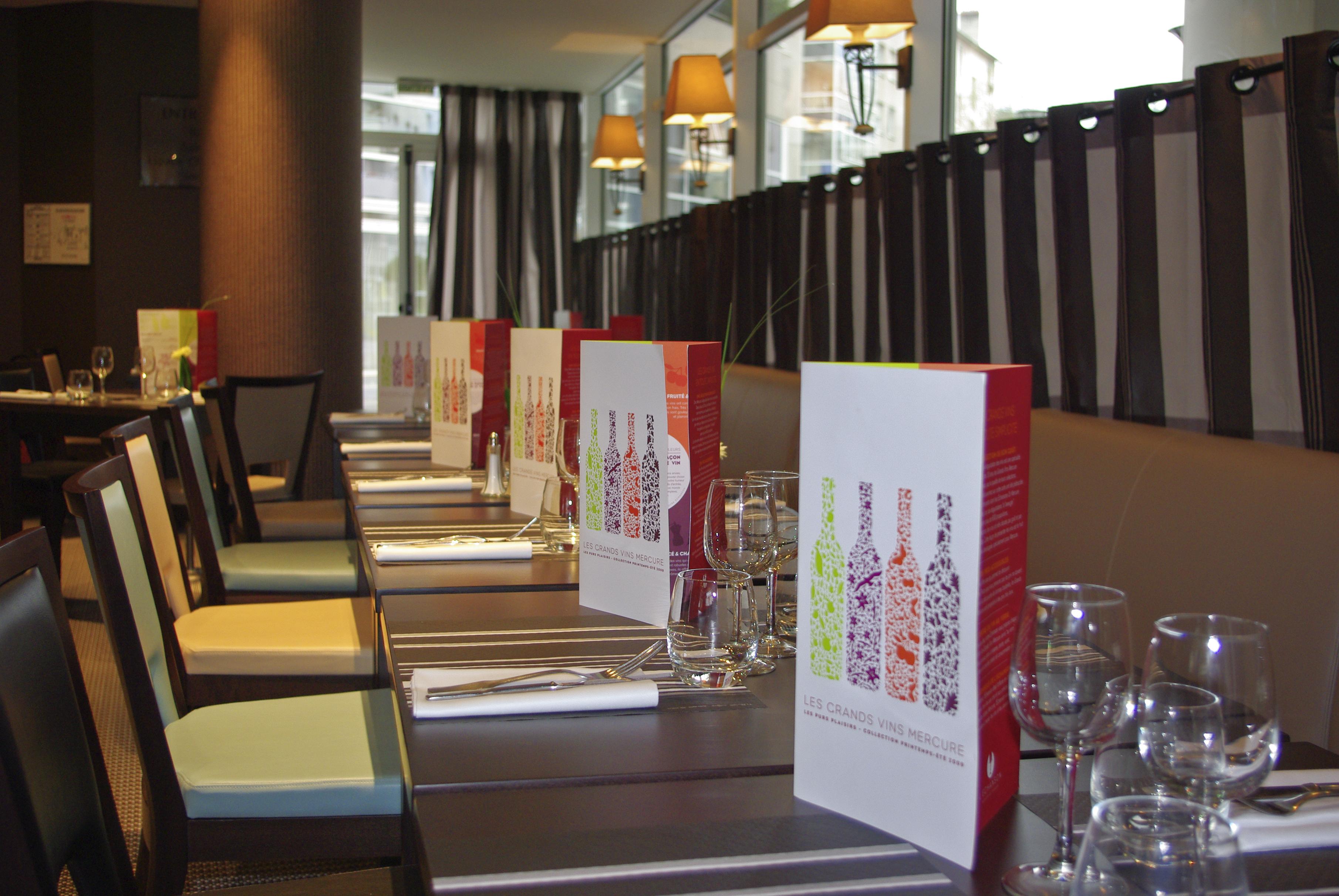 Hotel Mercure Lyon Centre Charpennes Villeurbanne Restoran fotoğraf